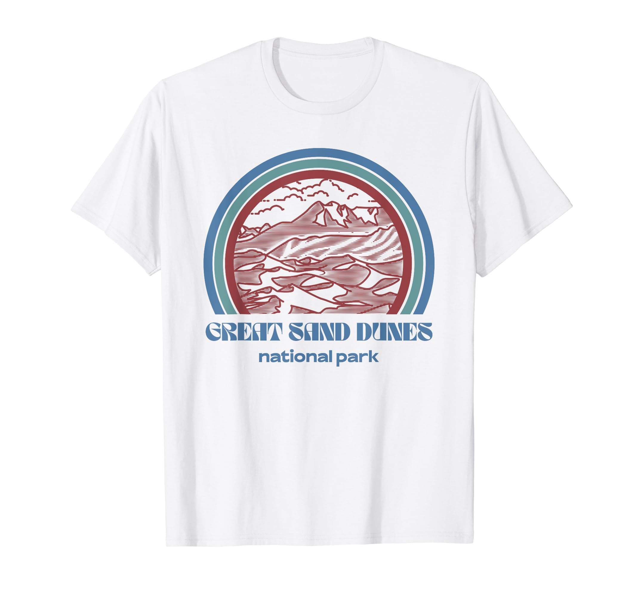 Great Sand Dunes National Park Outdoor T-Shirt - Trendy Graphic Unisex - T-Shirt, Sweatshirt, Hoodie