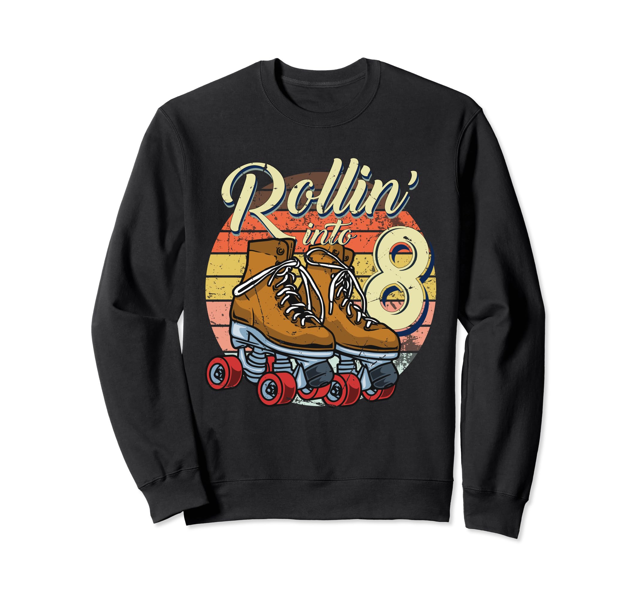 8Th Bday Outfit 8 Year Old Sweatshirt - Streetwear Style for Adults - T-Shirt, Sweatshirt, Hoodie
