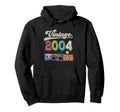 2004 Birthday Funny Old Cassette Tape Hoodie - Aesthetic Graphic Men Women - T-Shirt, Sweatshirt, Hoodie