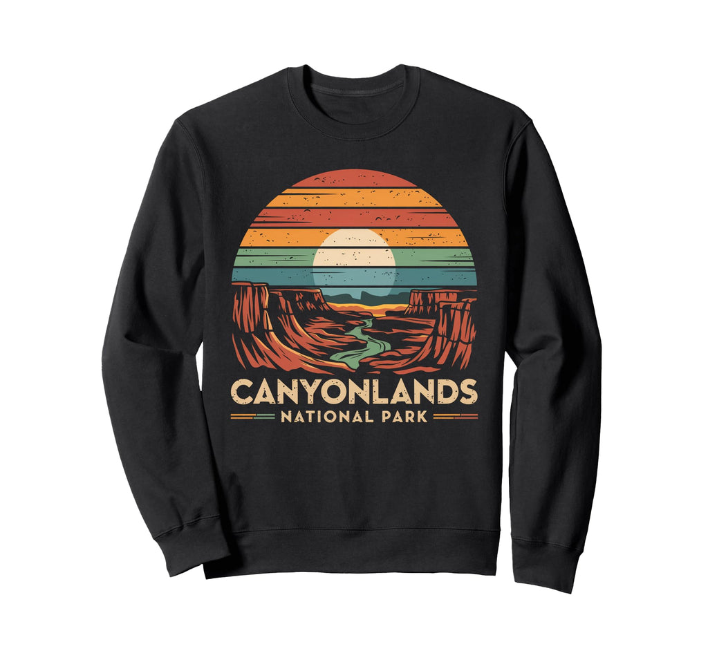 Canyonlands National Park Utah Sweatshirt - Minimalist Print for Adults - T-Shirt, Sweatshirt, Hoodie