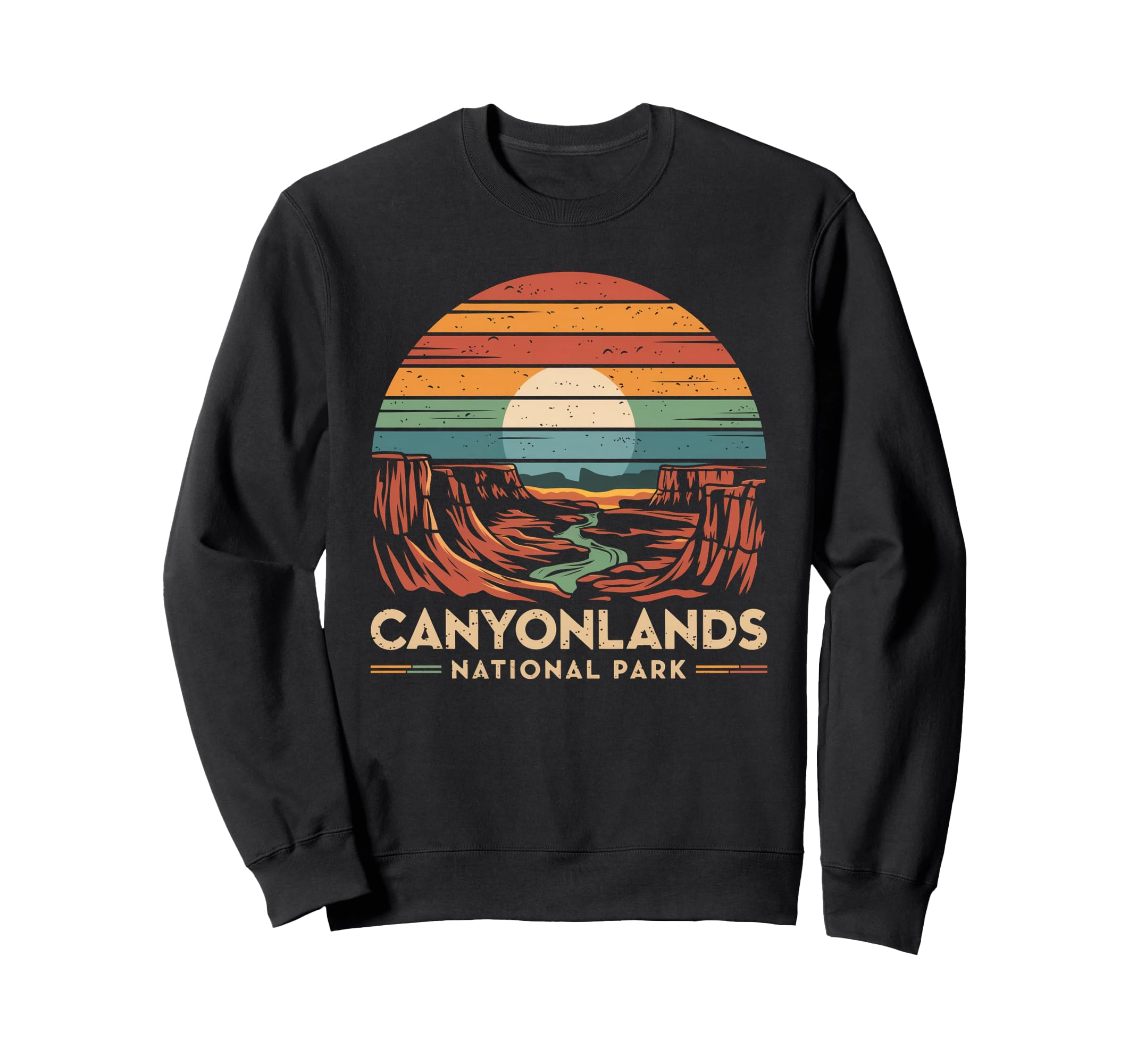 Canyonlands National Park Utah Sweatshirt - Minimalist Print for Adults - T-Shirt, Sweatshirt, Hoodie
