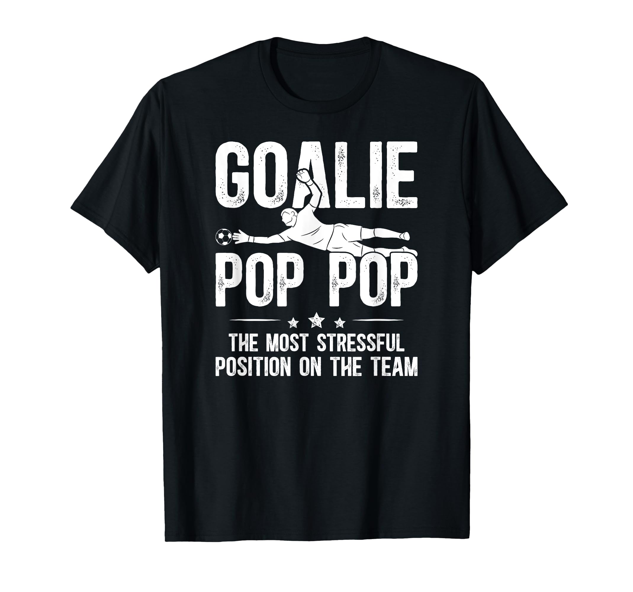 Soccer Goalie Pop Pop Definition T-Shirt - Trendy Graphic for Adults - T-Shirt, Sweatshirt, Hoodie