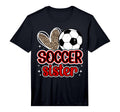Soccer Sister Heart Sister Soccer T-Shirt - Novelty Apparel Men Women - T-Shirt, Sweatshirt, Hoodie