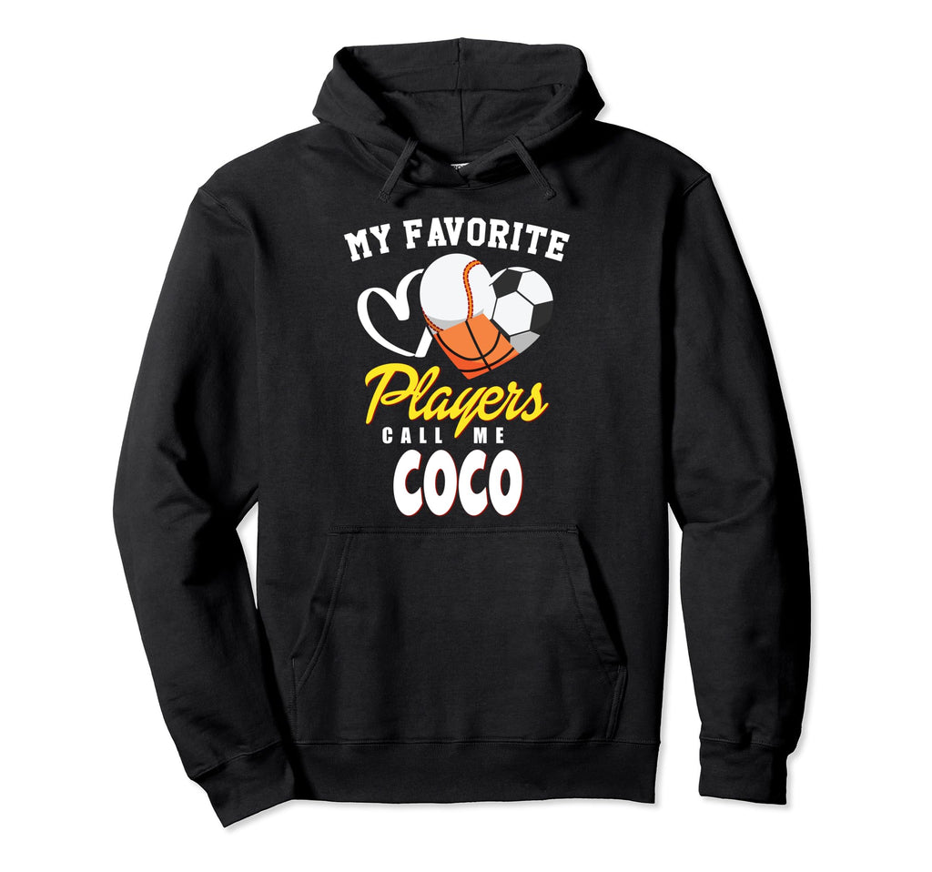 My Favorite Players Baseball Soccer Hoodie - Streetwear Style Unisex - T-Shirt, Sweatshirt, Hoodie