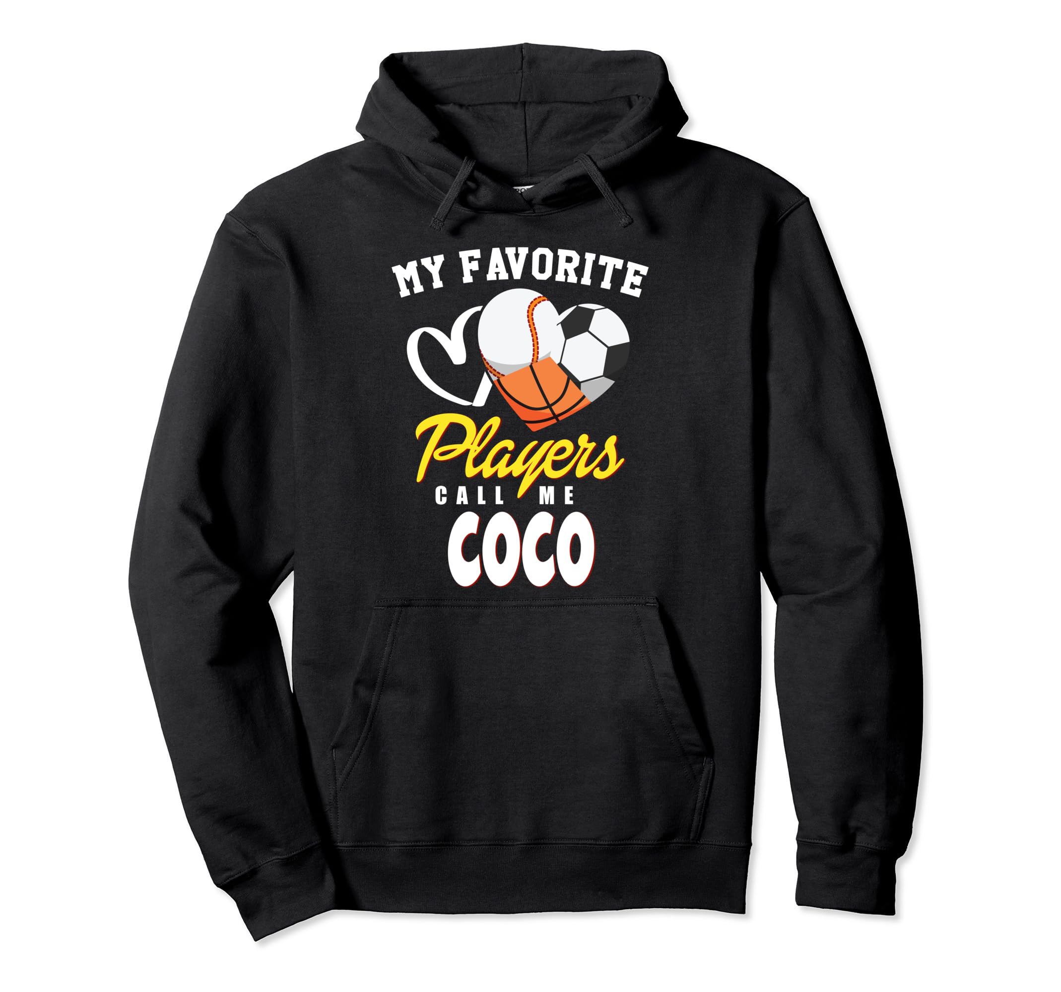 My Favorite Players Baseball Soccer Hoodie - Streetwear Style Unisex - T-Shirt, Sweatshirt, Hoodie
