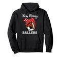 Busy Raising Ballers Funny Basketball Hoodie - Graphic Print for Adults - T-Shirt, Sweatshirt, Hoodie