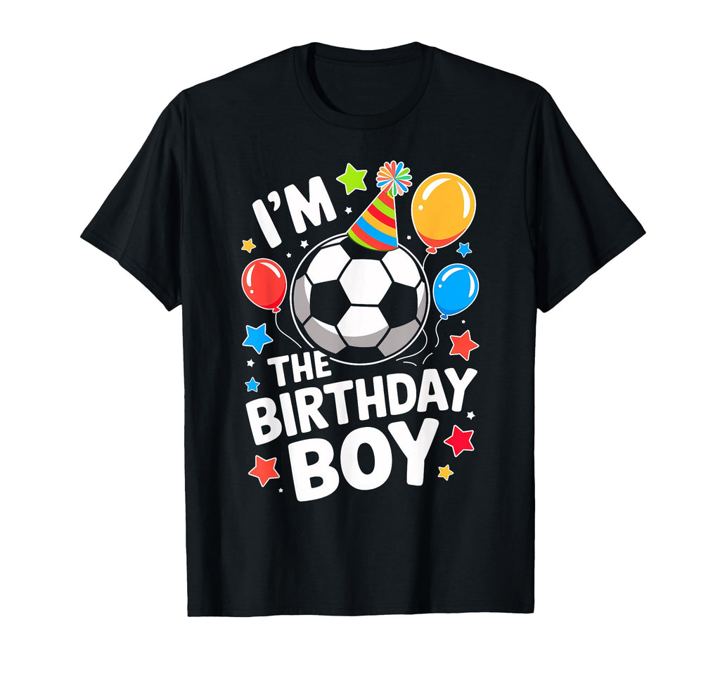 Soccer Birthday Sports Theme Bday T-Shirt - Minimalist Print for Adults - T-Shirt, Sweatshirt, Hoodie