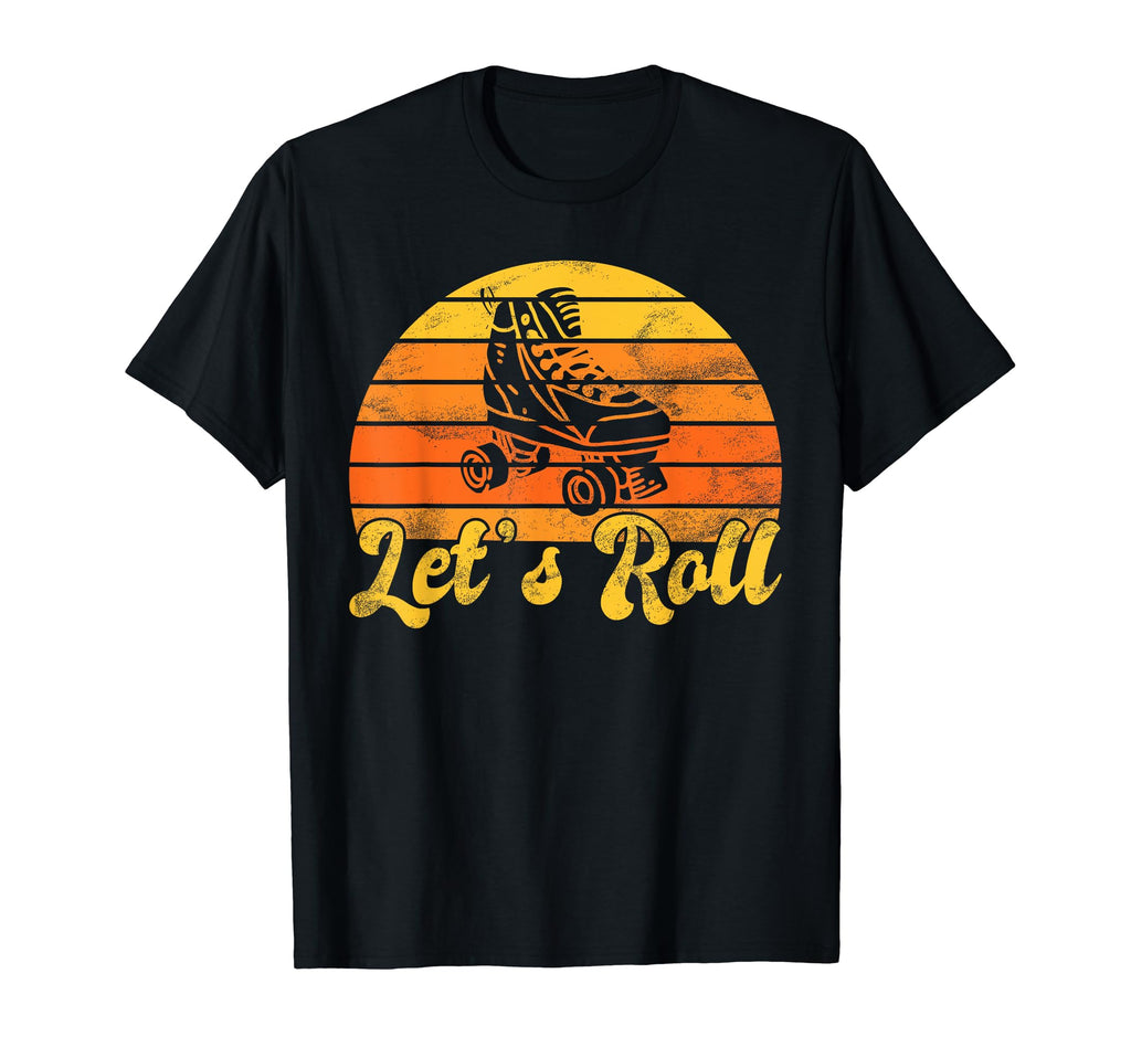 Roller Derby Lets Roll Skating T-Shirt - Casual Everyday Wear for Adults - T-Shirt, Sweatshirt, Hoodie