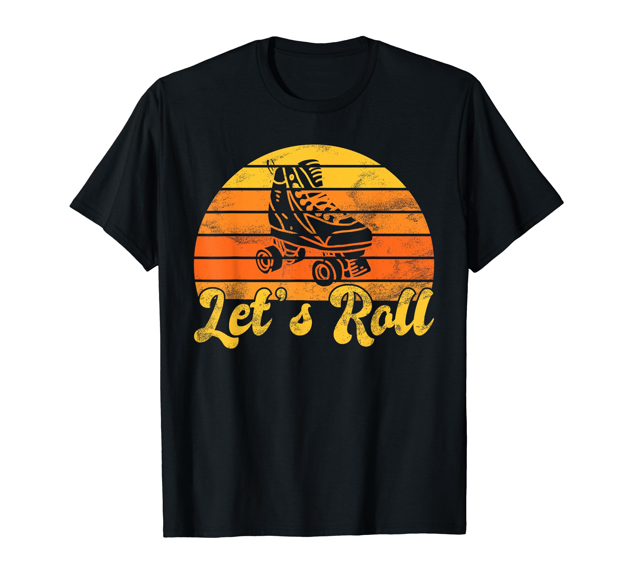Roller Derby Lets Roll Skating T-Shirt - Casual Everyday Wear for Adults - T-Shirt, Sweatshirt, Hoodie