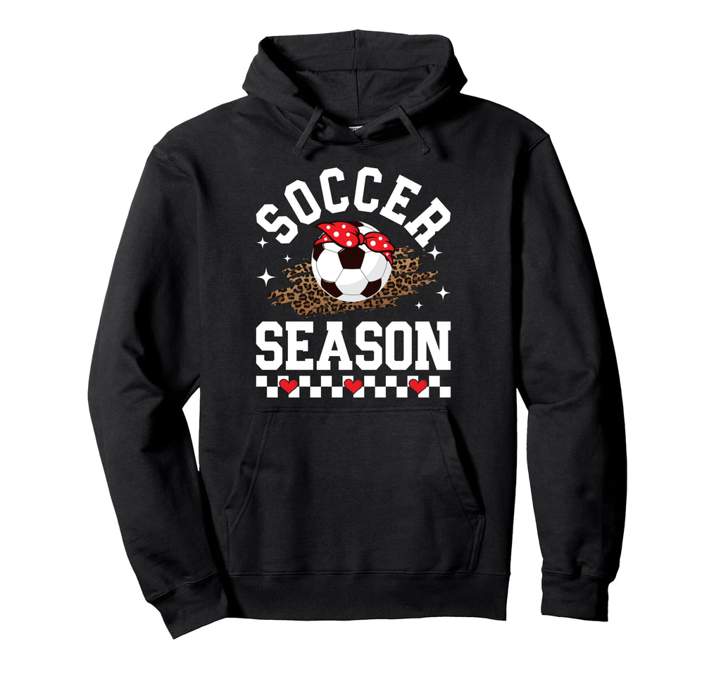 Soccer Season Soccer Game Day Soccer Hoodie - Aesthetic Graphic Unisex - T-Shirt, Sweatshirt, Hoodie