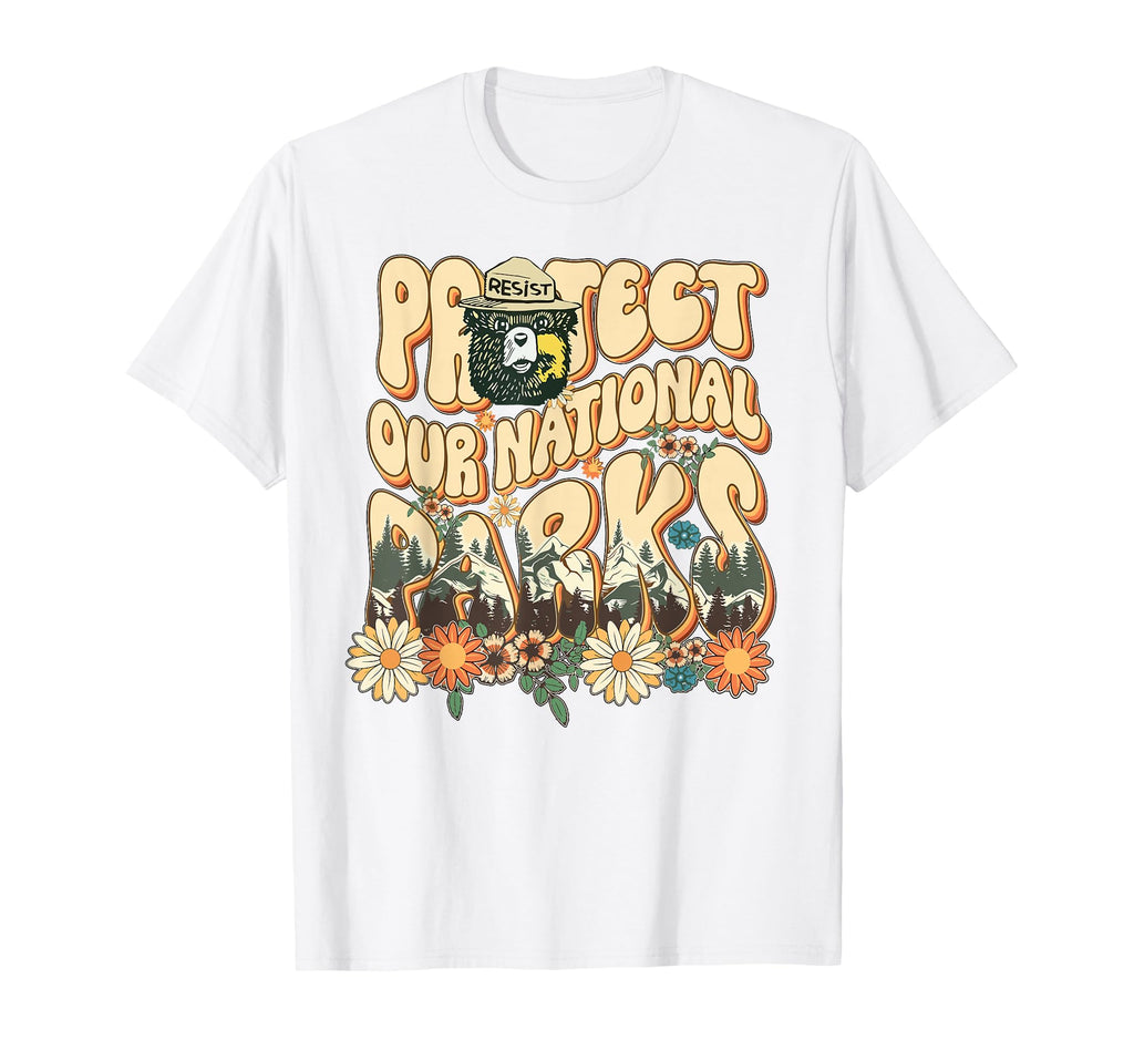 Floral Protect Our National Parks T-Shirt - Unique Graphic for Adults - T-Shirt, Sweatshirt, Hoodie