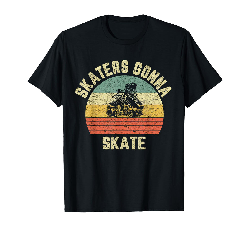 Roller Skating Funny 70S 80S Skaters T-Shirt - Aesthetic Graphic Unisex - T-Shirt, Sweatshirt, Hoodie