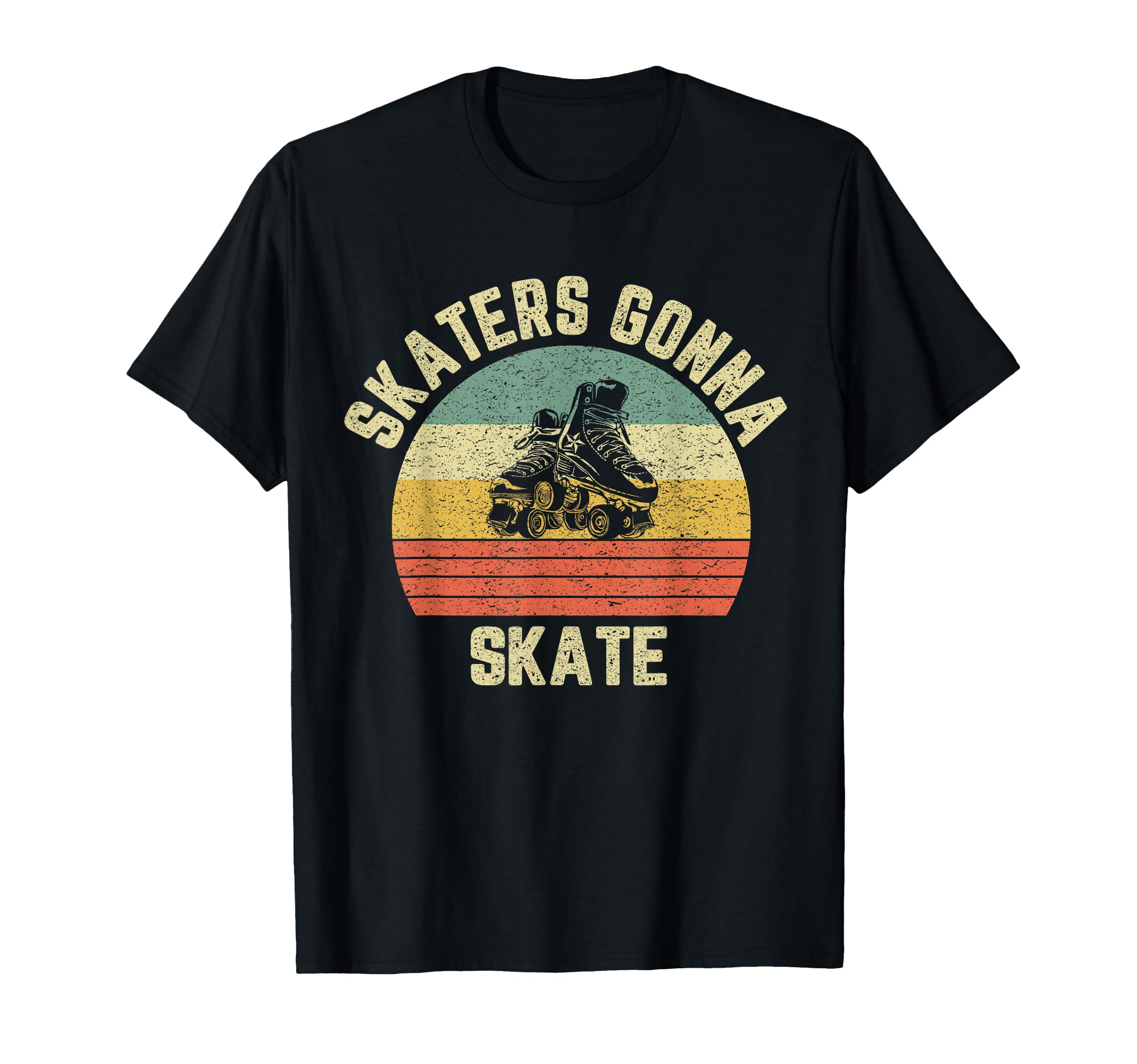 Roller Skating Funny 70S 80S Skaters T-Shirt - Aesthetic Graphic Unisex - T-Shirt, Sweatshirt, Hoodie