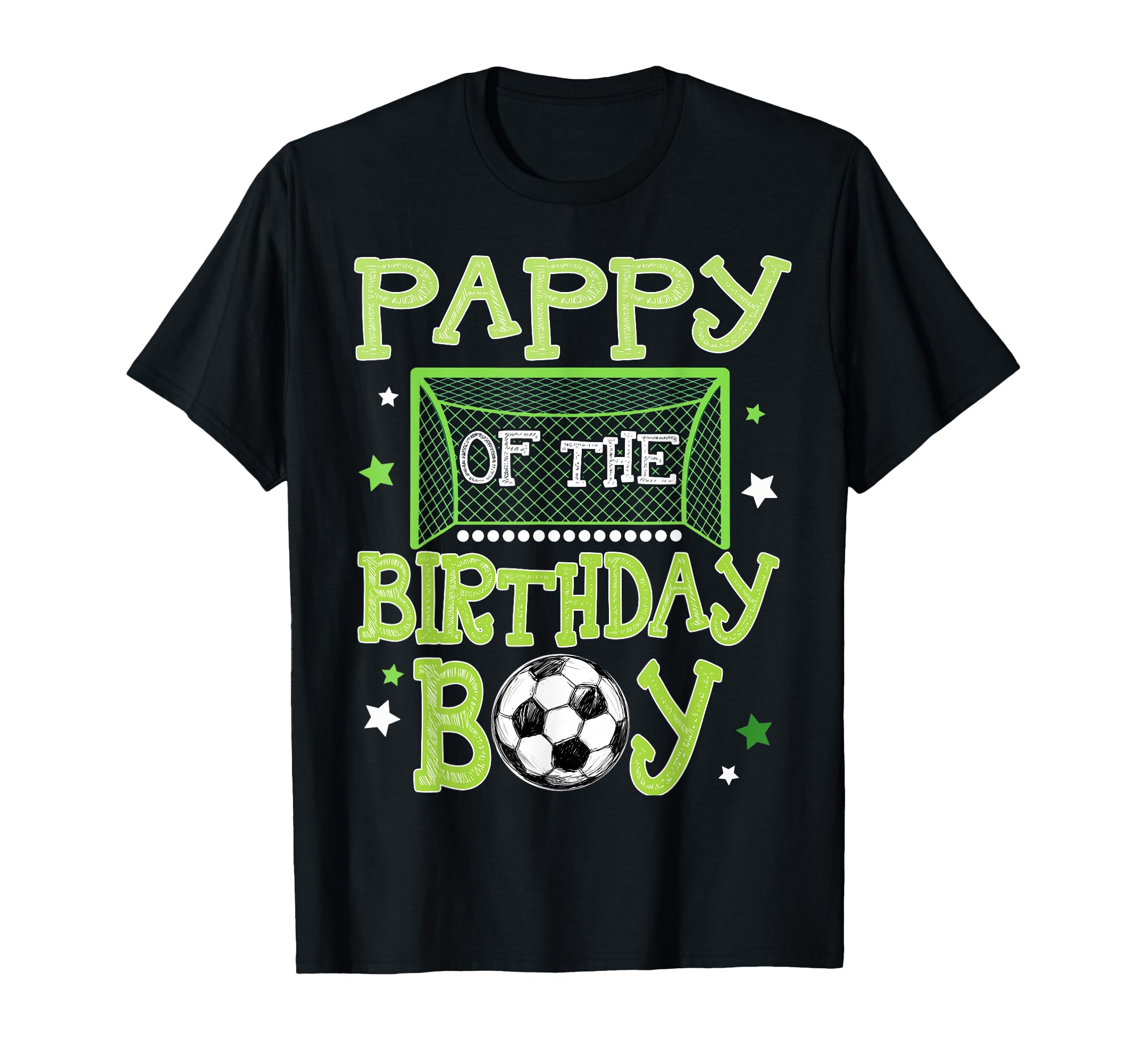 Pappy Birthday Soccer Family Matching T-Shirt - Graphic Print Unisex - T-Shirt, Sweatshirt, Hoodie