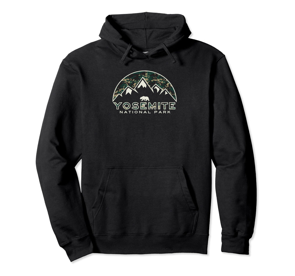 Yosemite National Park Mountain Hoodie - Unique Graphic Unisex - T-Shirt, Sweatshirt, Hoodie