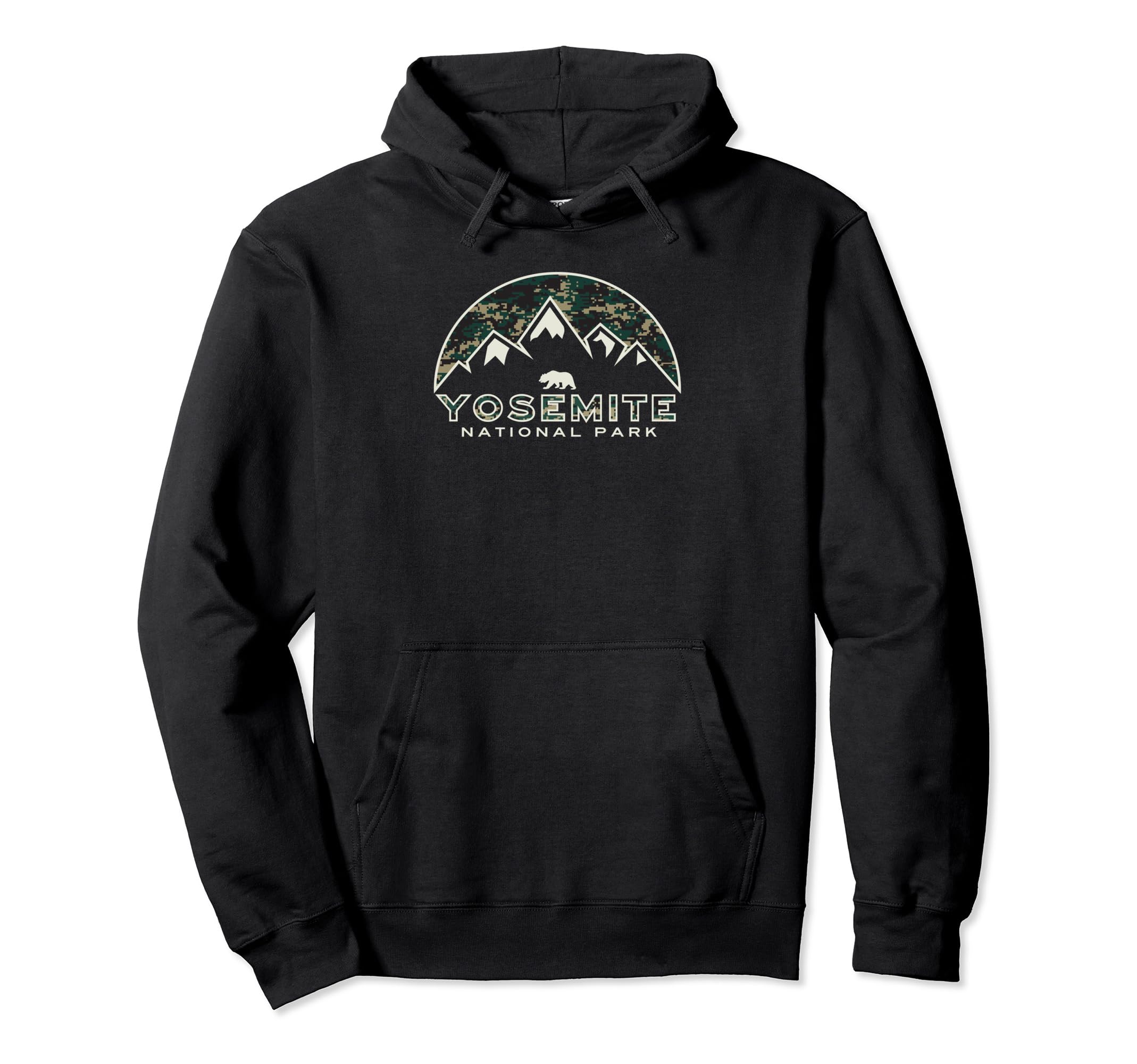 Yosemite National Park Mountain Hoodie - Unique Graphic Unisex - T-Shirt, Sweatshirt, Hoodie