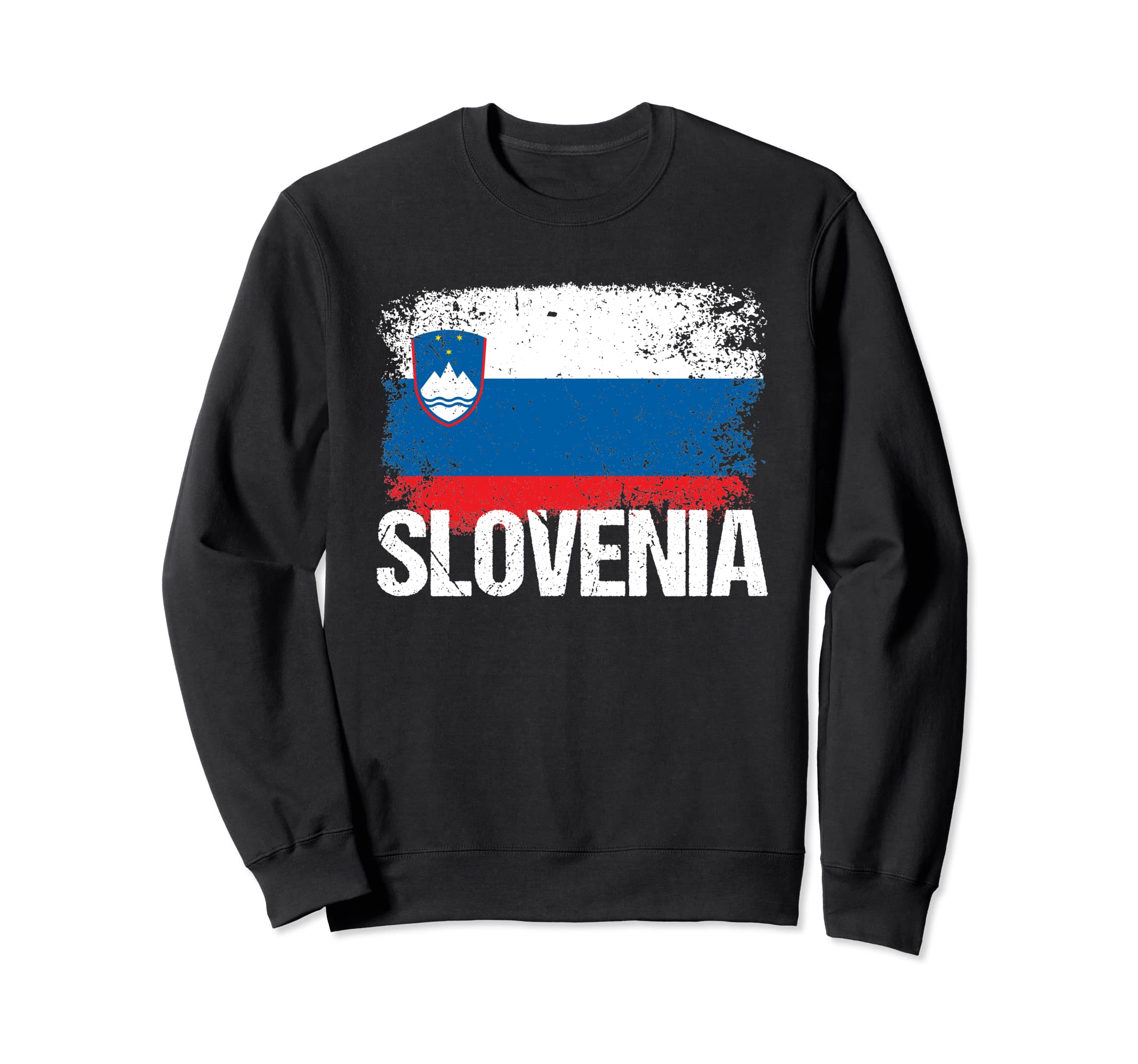 Slovenia Slovenian Flag Pride Sweatshirt - Custom Art Print for Adults - T-Shirt, Sweatshirt, Hoodie