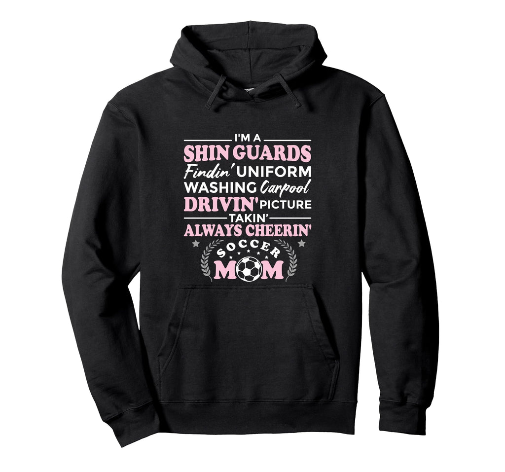Funny Soccer Mom Soccer Mom Hoodie - Minimalist Print Men Women - T-Shirt, Sweatshirt, Hoodie