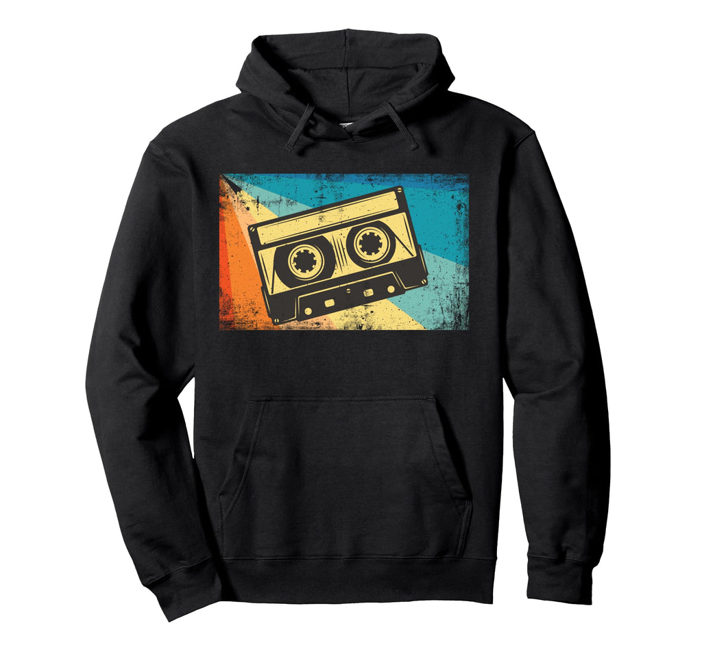 Audio Cassette 80S Hoodie - Streetwear Style for Adults - T-Shirt, Sweatshirt, Hoodie
