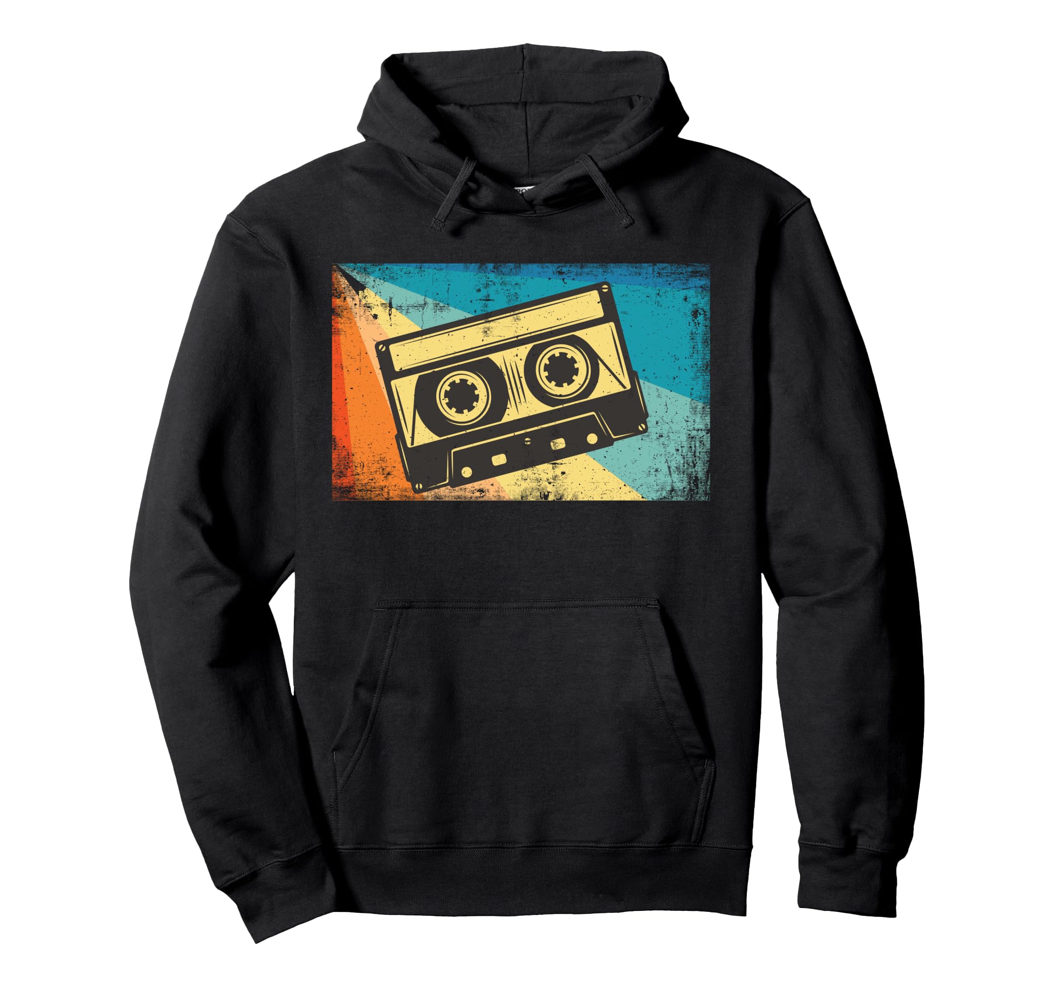 Audio Cassette 80S Hoodie - Streetwear Style for Adults - T-Shirt, Sweatshirt, Hoodie