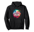 Soccer Mom Mama Mother Soccer Player Hoodie - Minimalist Print for Adults - T-Shirt, Sweatshirt, Hoodie