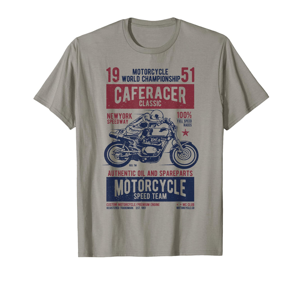 Cafe Racer Motorcycle Biker Gift T-Shirt - Graphic Print for Adults - T-Shirt, Sweatshirt, Hoodie