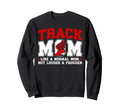 Track Mom Definition Track And Sweatshirt - Aesthetic Graphic Men Women - T-Shirt, Sweatshirt, Hoodie