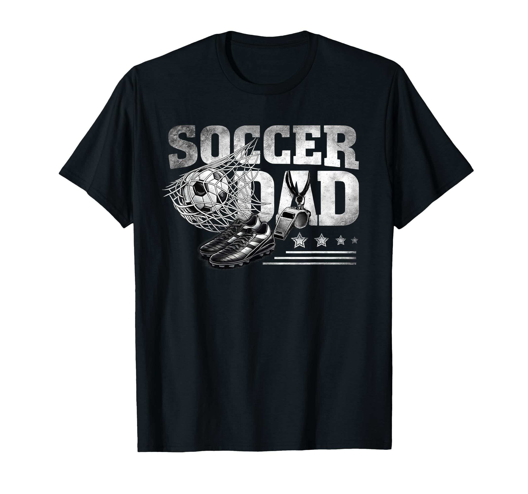 Soccer Dad Funny Sports Parent Game Day T-Shirt - Unique Graphic Unisex - T-Shirt, Sweatshirt, Hoodie