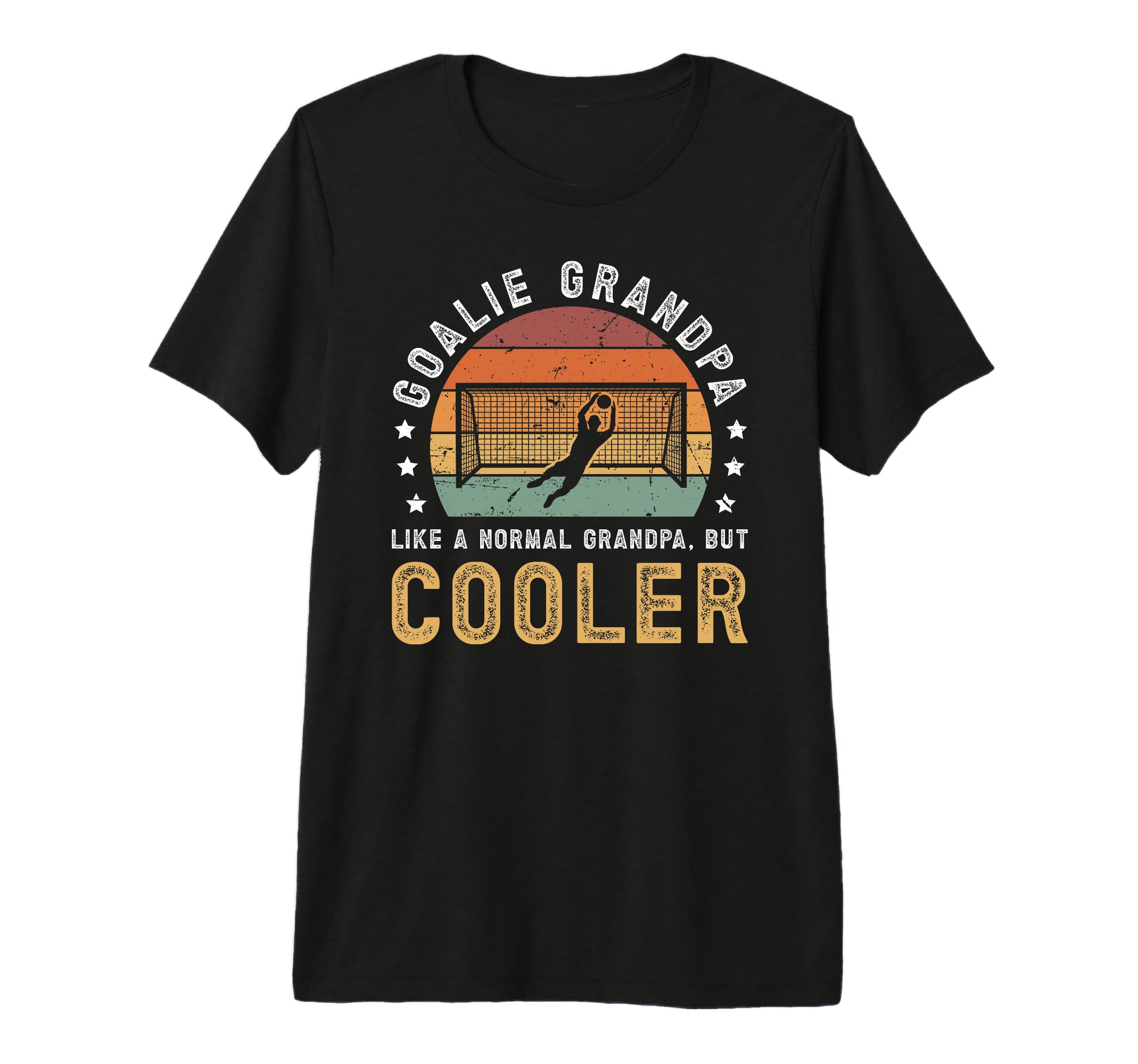 Mens Soccer Goalie Grandpa T-Shirt - Casual Everyday Wear for Adults - T-Shirt, Sweatshirt, Hoodie