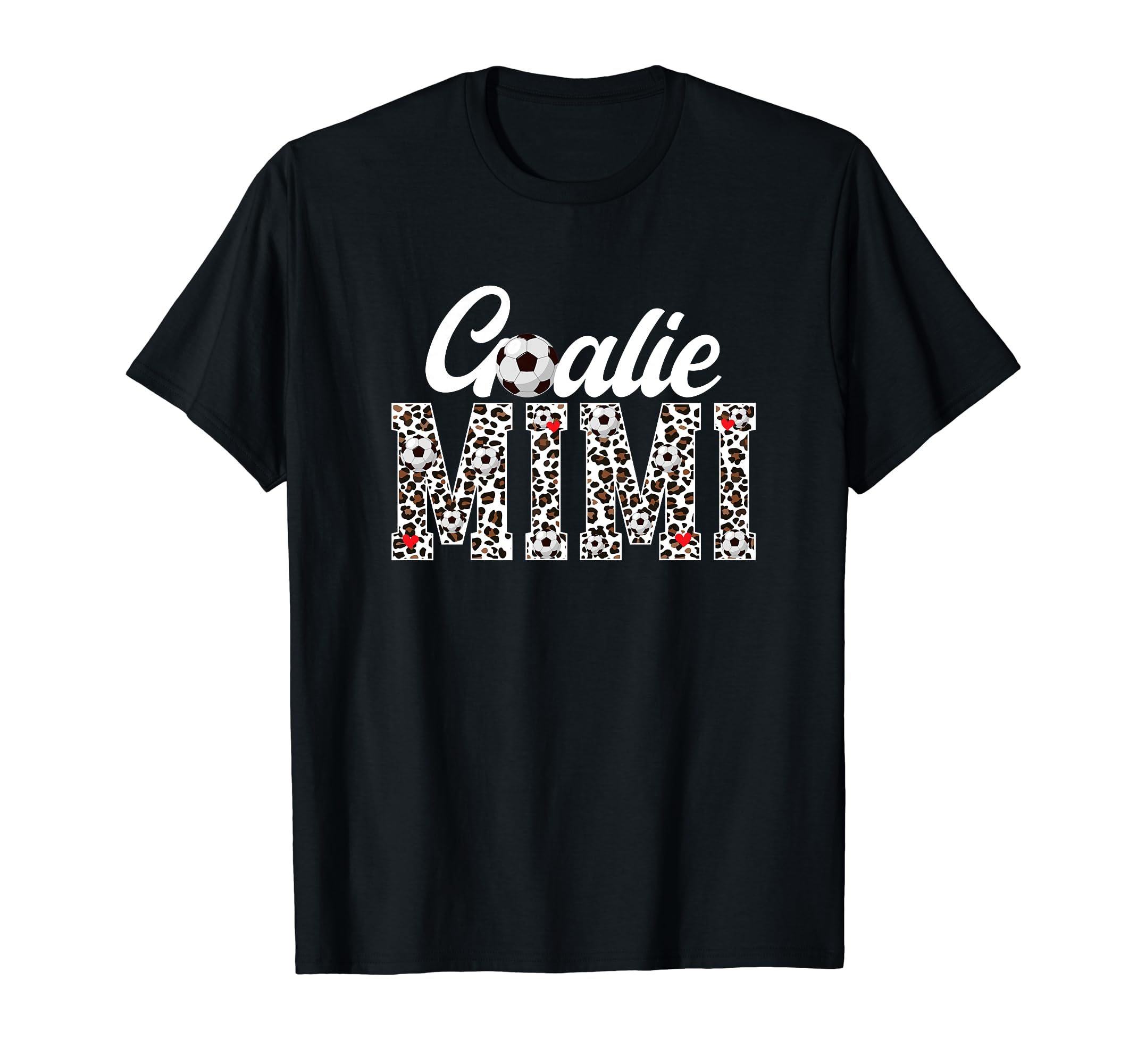 Soccer Goalie Mimi Leopard Mimi T-Shirt - Minimalist Print Men Women - T-Shirt, Sweatshirt, Hoodie