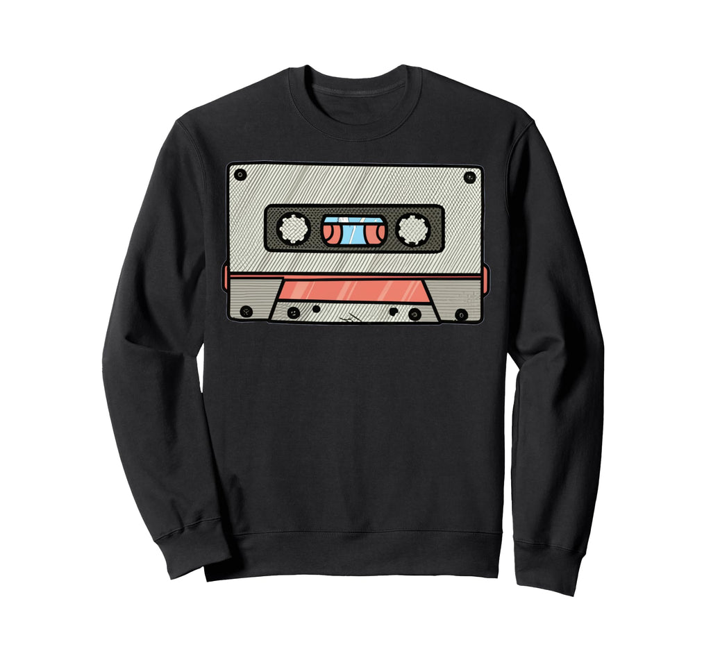 Cassette Tape Image Music Lovers Sweatshirt - Streetwear Style Men Women - T-Shirt, Sweatshirt, Hoodie