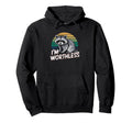 Worthless Raccoon Sunset 90S Grunge Hoodie - Custom Art Print for Adults - T-Shirt, Sweatshirt, Hoodie
