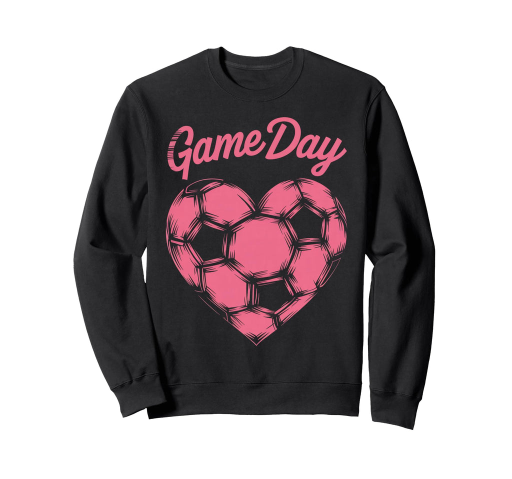 Womens Soccer Game Day Ladies Sweatshirt - Minimalist Print for Adults - T-Shirt, Sweatshirt, Hoodie