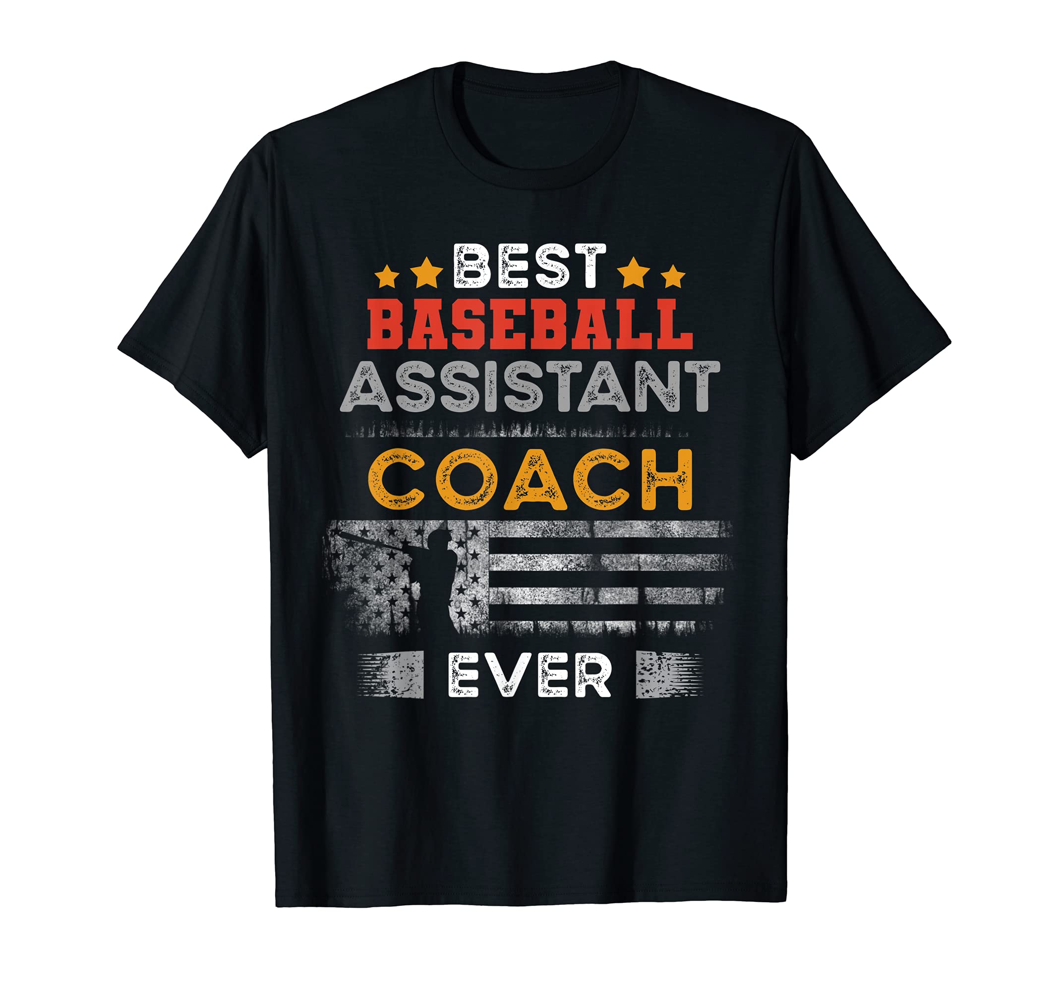 Best Baseball Assistant Coach Ever T-Shirt - Minimalist Print Men Women - T-Shirt, Sweatshirt, Hoodie