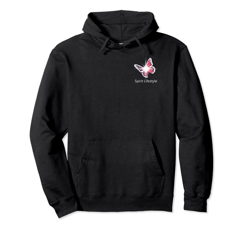 Spirit Lifestyle Badge Logo Hoodie - Aesthetic Graphic for Adults - T-Shirt, Sweatshirt, Hoodie