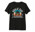 Mens Hockey Goalie Dad Ice T-Shirt - Casual Everyday Wear for Adults - T-Shirt, Sweatshirt, Hoodie