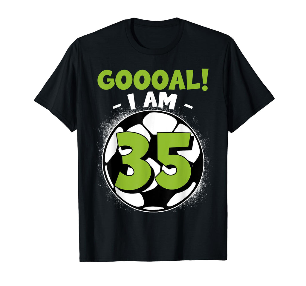 35 Year Old Birthday Soccer Themed 35Thb T-Shirt - Trendy Graphic Unisex - T-Shirt, Sweatshirt, Hoodie