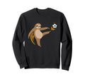 Playful Sloth Football Star Champion Sweatshirt - Streetwear Style Unisex - T-Shirt, Sweatshirt, Hoodie