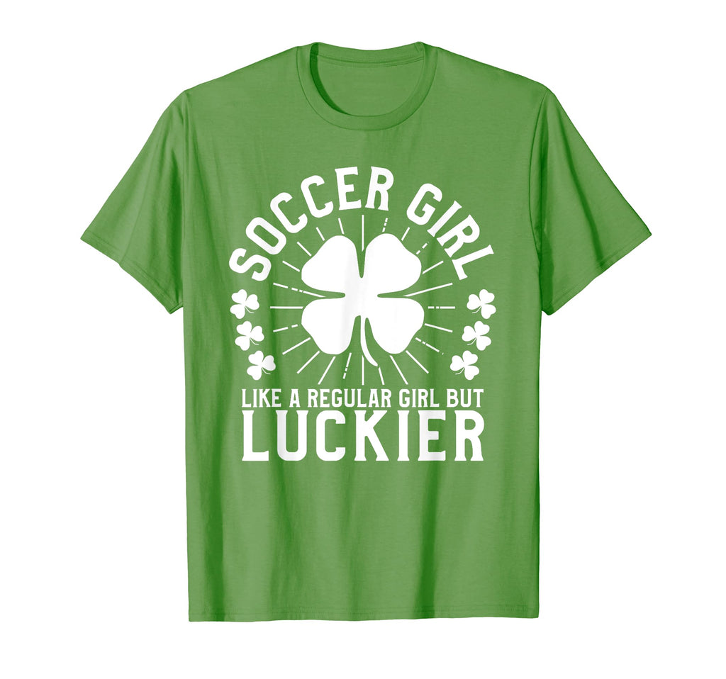 St Patricks Day Soccer Player Gift T-Shirt - Aesthetic Graphic Unisex - T-Shirt, Sweatshirt, Hoodie