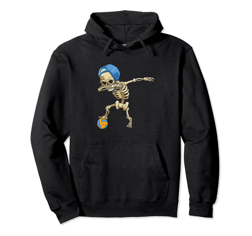 Dabbing Skeleton Water Polo Lover Hoodie - Casual Everyday Wear for Adults - T-Shirt, Sweatshirt, Hoodie