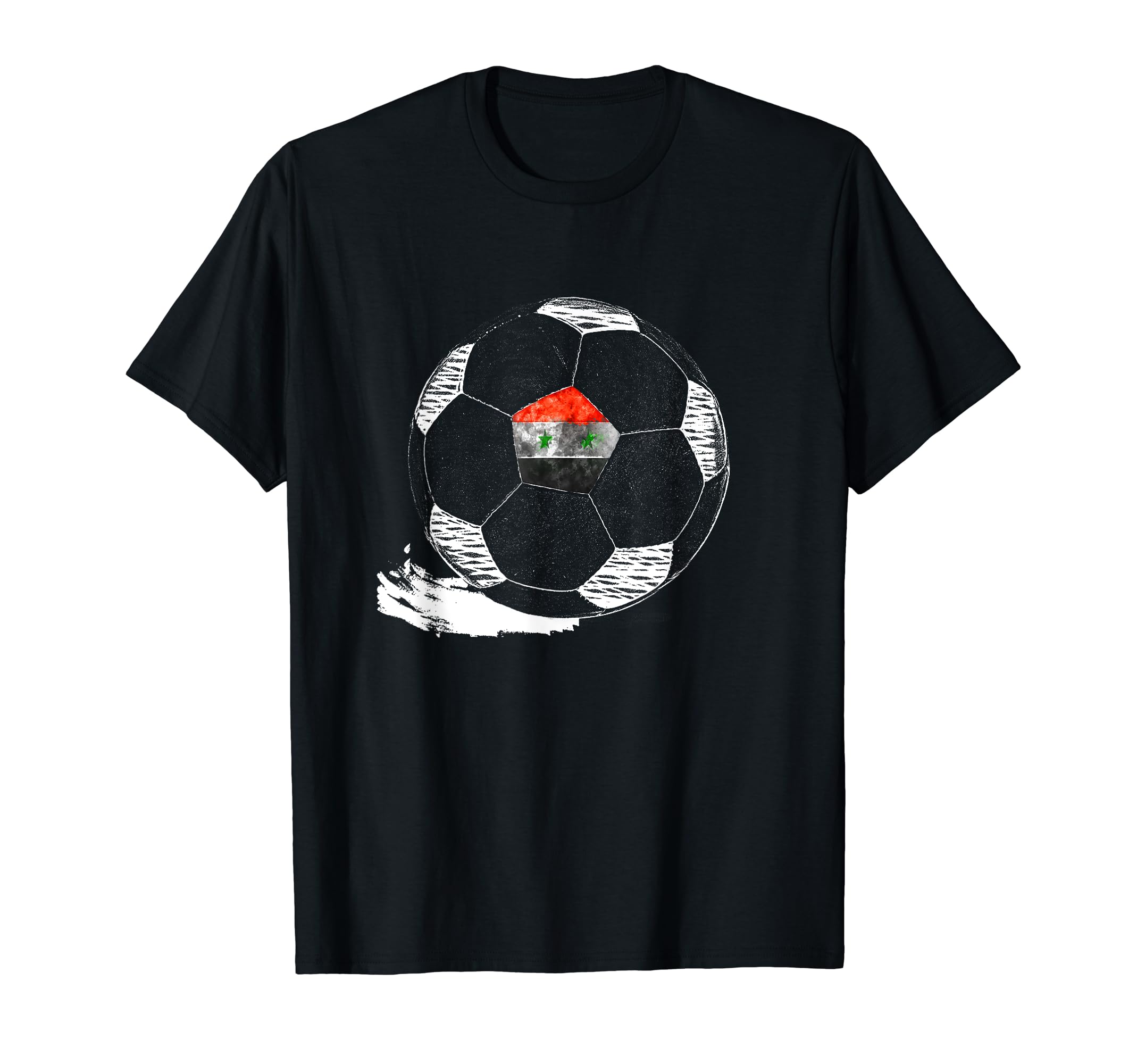 Soccer Syria Flag Syrian Pride T-Shirt - Novelty Apparel Unisex - T-Shirt, Sweatshirt, Hoodie