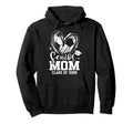 Senior Mom Class 2026 Soccer Graduation Hoodie - Trendy Graphic for Adults - T-Shirt, Sweatshirt, Hoodie