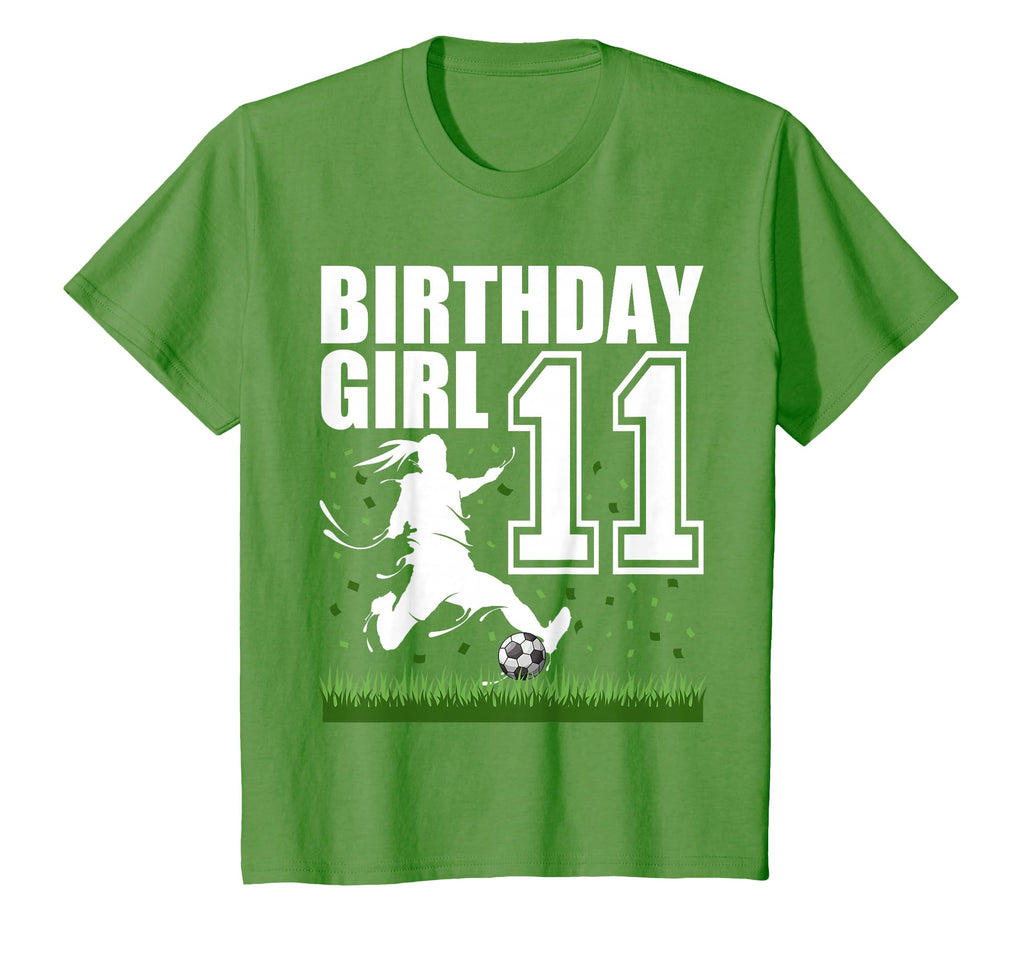 11 Year Old Soccer Birthday Party Theme T-Shirt - Graphic Print Unisex - T-Shirt, Sweatshirt, Hoodie