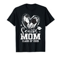 Senior Mom Class 2026 Soccer Graduation T-Shirt - Minimalist Print Unisex - T-Shirt, Sweatshirt, Hoodie