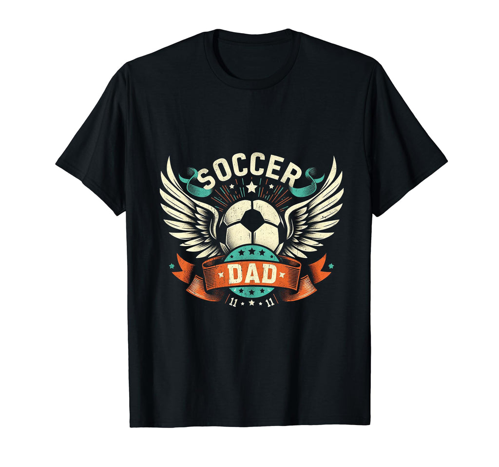 Soccer Dad Family Matching Dad Fathers Day T-Shirt - Unique Graphic Unisex - T-Shirt, Sweatshirt, Hoodie