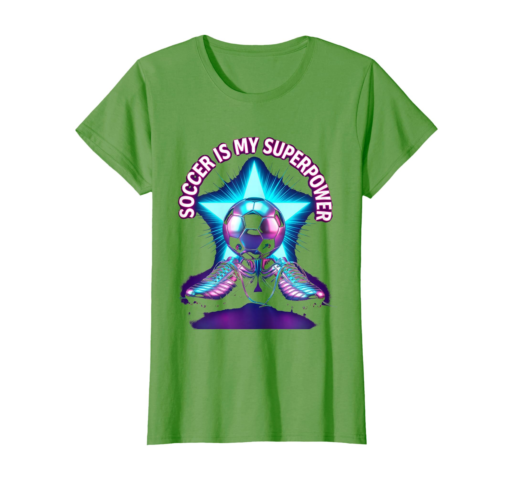Soccer Is My Superpower Soccer T-Shirt - Minimalist Print for Adults - T-Shirt, Sweatshirt, Hoodie