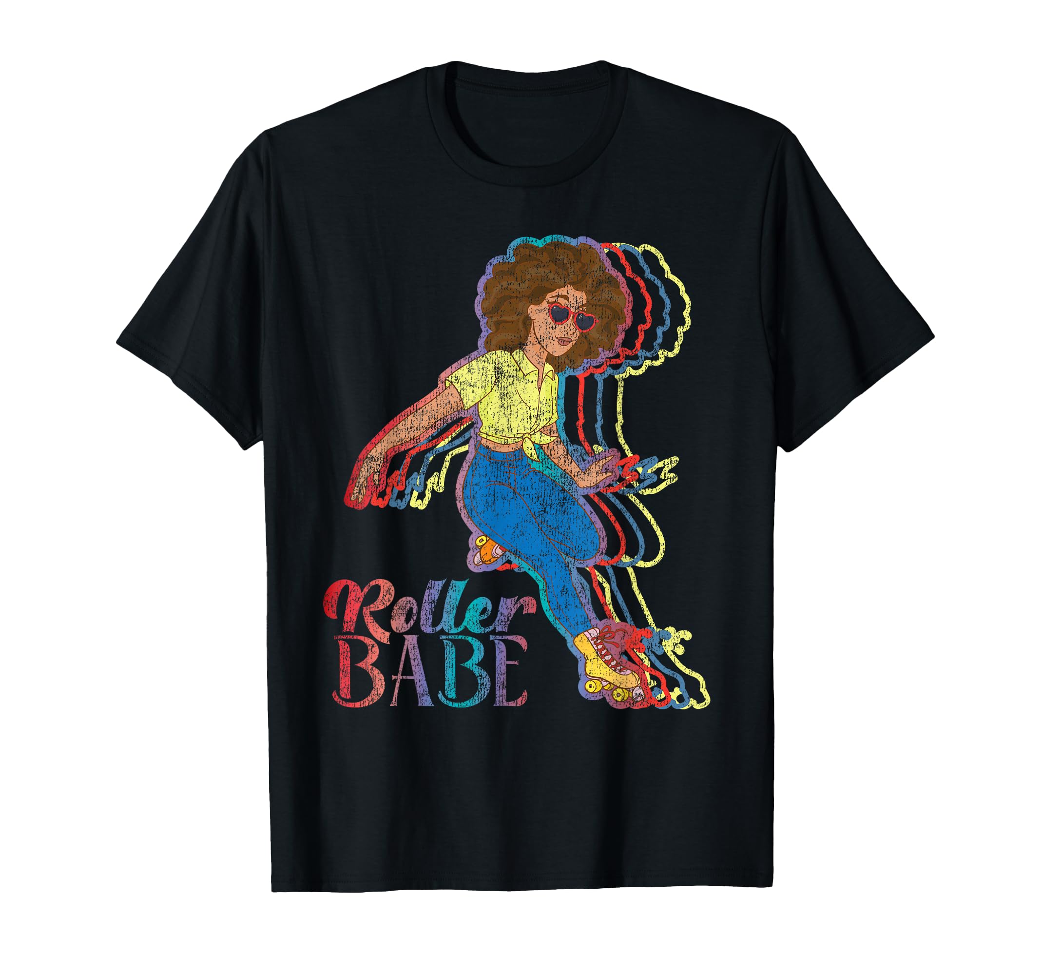 Roller Skating Skate 1970S T-Shirt - Fun Novelty Design Unisex - T-Shirt, Sweatshirt, Hoodie