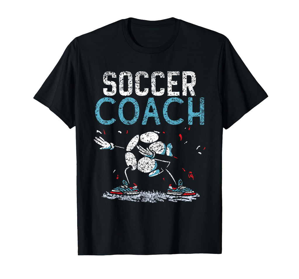 Soccer Coach Game Player Football T-Shirt - Minimalist Print Men Women - T-Shirt, Sweatshirt, Hoodie