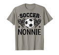 Soccer Nonnie Hearts Nonnie Soccer T-Shirt - Unique Graphic Men Women - T-Shirt, Sweatshirt, Hoodie