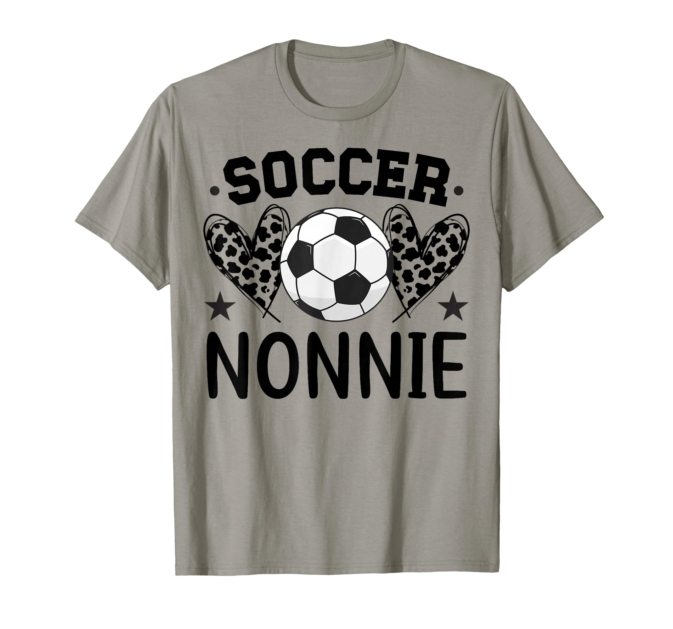 Soccer Nonnie Hearts Nonnie Soccer T-Shirt - Unique Graphic Men Women - T-Shirt, Sweatshirt, Hoodie